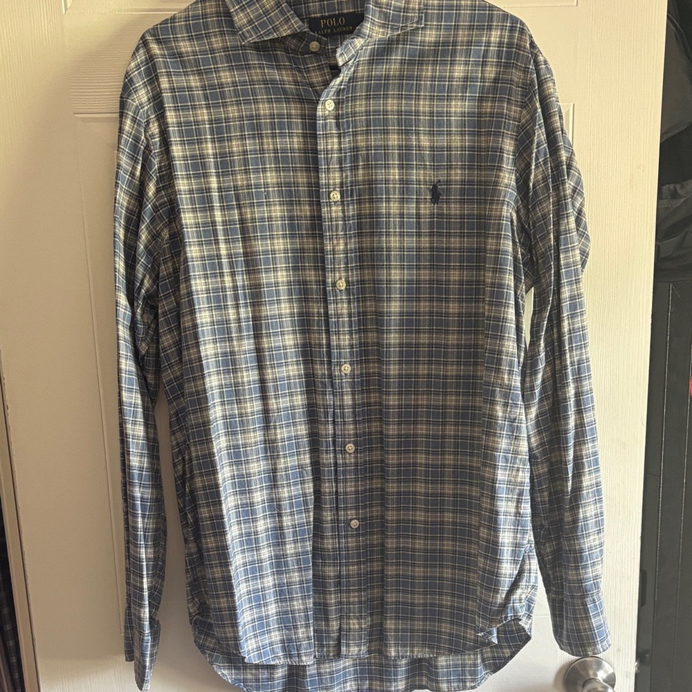 Polo by Ralph Lauren Blue Casual Button Down Shirt